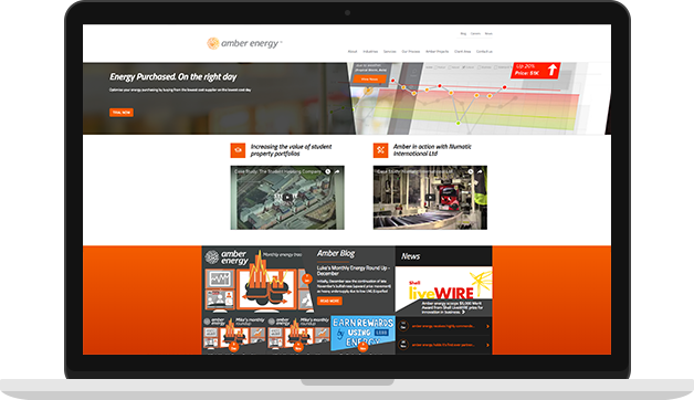 Amber Energy Website