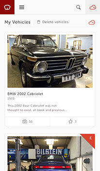 Patina - Vehicles mobile view