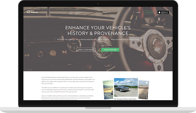 Get Patina Website